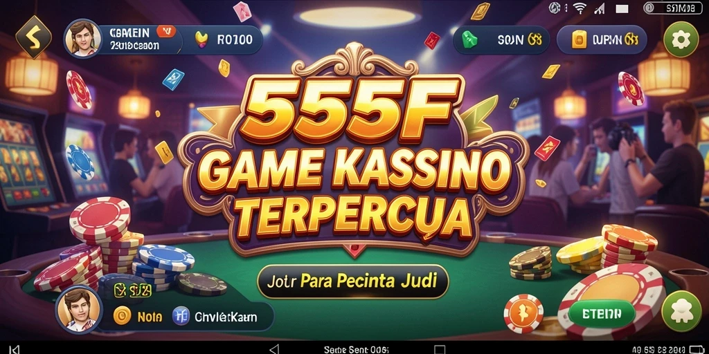 Tampilan gameplay kasino yang menegangkan dan menarik.