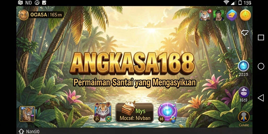 Tampilan gameplay seru di ANGKASA168 dengan berbagai tantangan menarik.