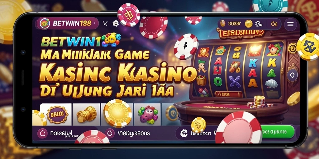 Tampilan grafis yang memukau dari gameplay Kasino BETWIN188.