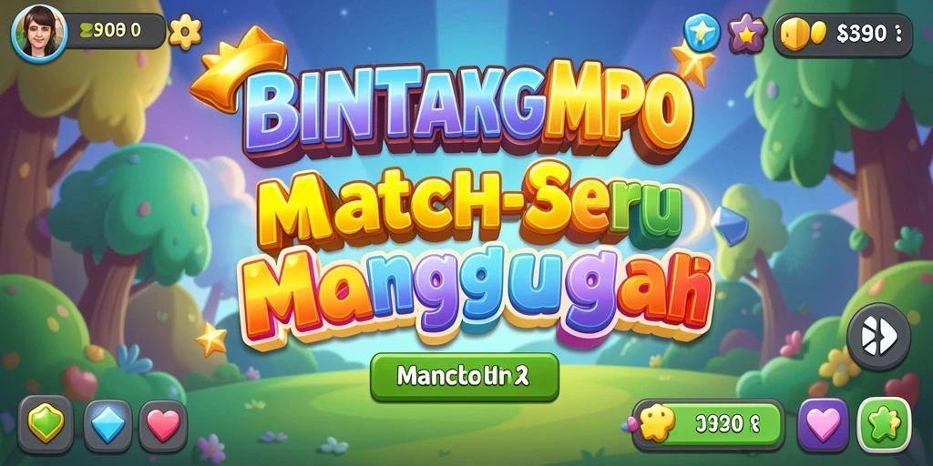 Tangkapan layar gameplay BINTANGMPO yang penuh warna dan menantang.