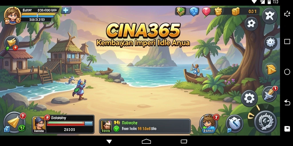 Tampilan gameplay CINA365 yang menarik dan interaktif.