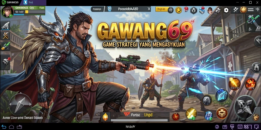 Screenshot GAWANG69 menampilkan strategi dan pembangunan dalam gameplay.