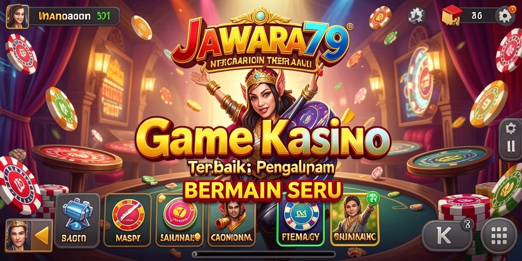 Tampilan gameplay seru dan interaktif di JAWARA79.