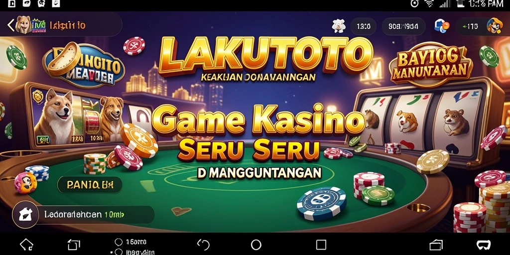 Screenshot gameplay LAKUTOTO yang memukau dan menarik.