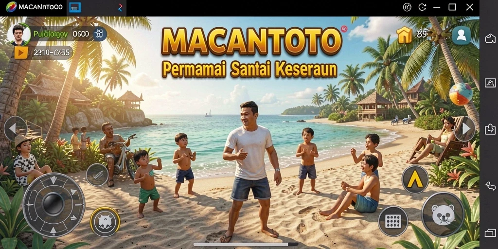 Tampilan menarik dari gameplay MACANTOTO yang menghibur.