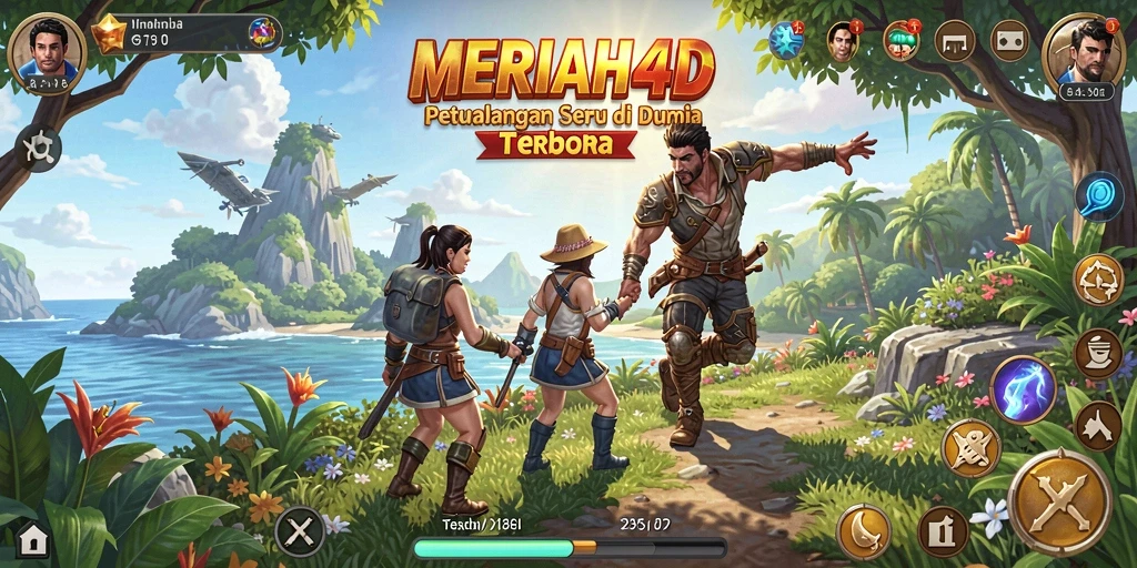 Gameplay mengasyikkan dalam dunia MERIAH4D yang terbuka dan luas.