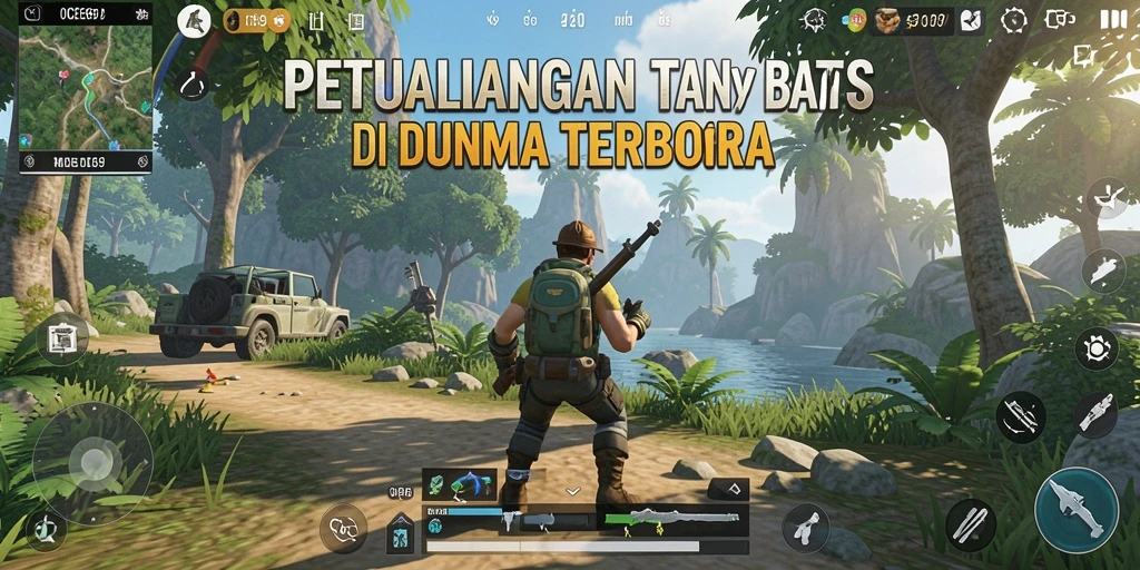 Screenshot menampilkan petualangan seru di dunia Open World OCE69.