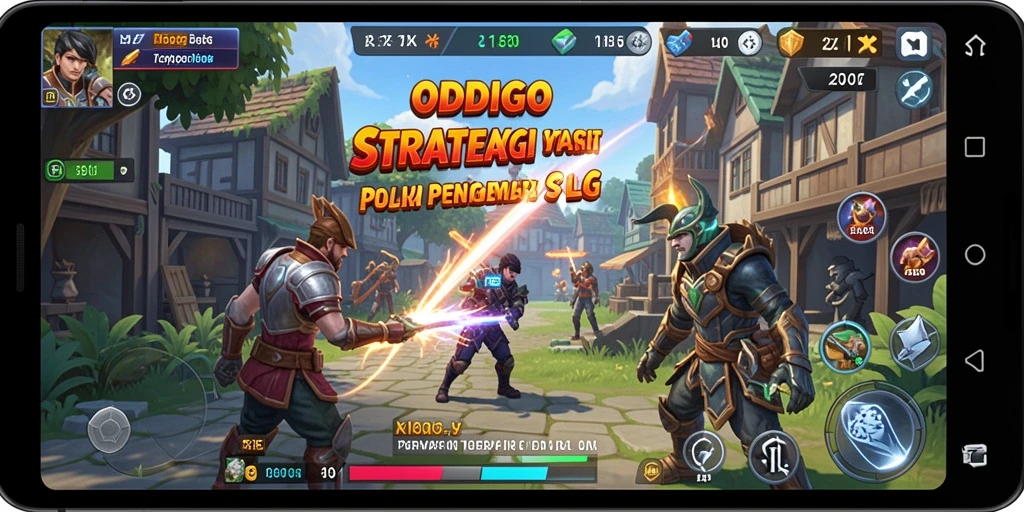 Menampilkan aksi pertempuran strategis dalam ODDIGO yang mendebarkan.