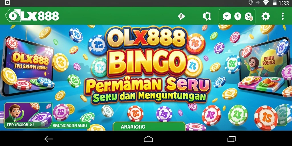 Tampilan gameplay Bingo yang menarik dan seru di OLX888.