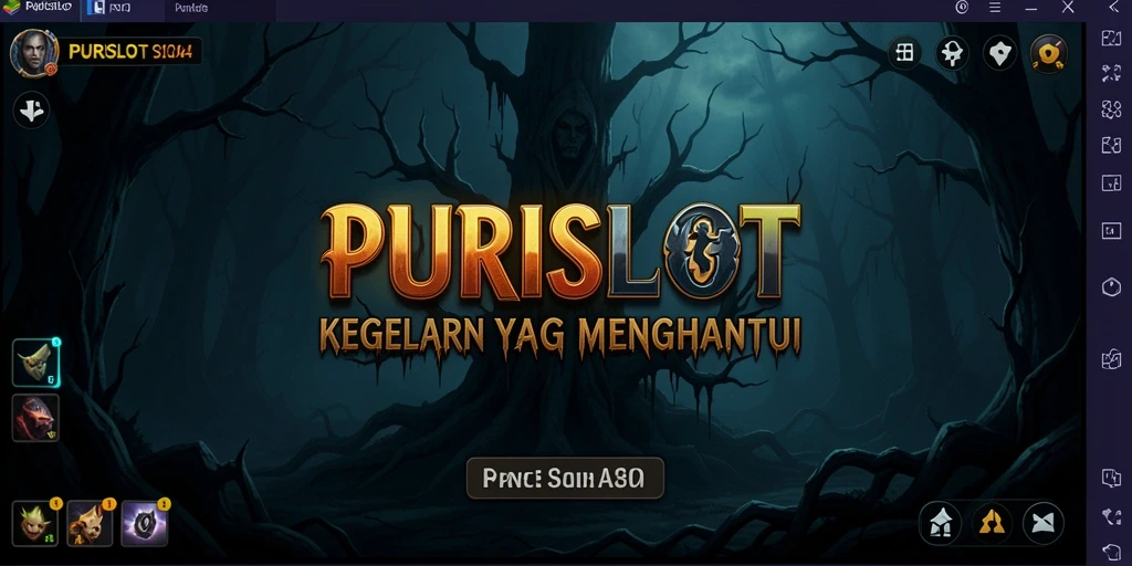 Gameplay menegangkan dengan berbagai musuh menyeramkan dalam PURISLOT.