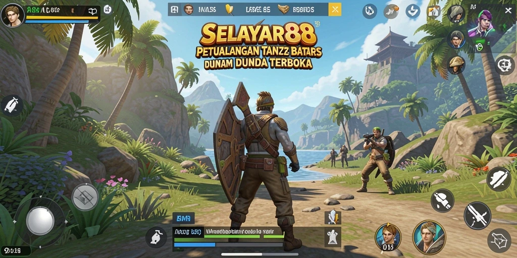 Gameplay menakjubkan dalam dunia terbuka yang luas.
