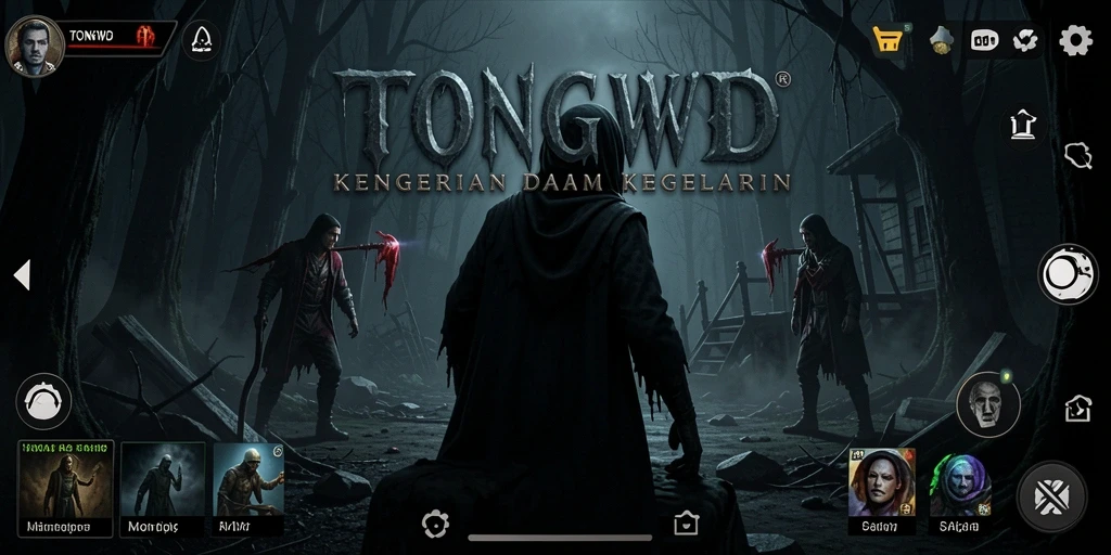Gameplay menegangkan dalam suasana kegelapan yang mencekam.