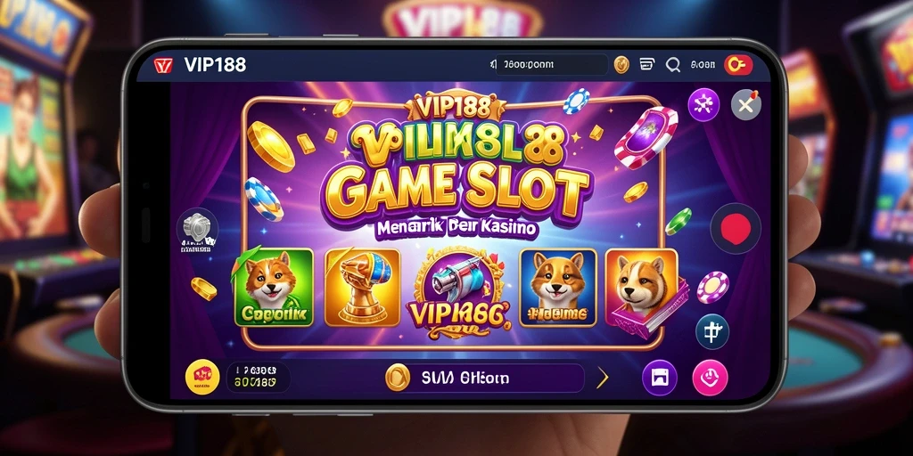 Tampilan gameplay Slot VIP188 yang seru dan mengasyikkan.
