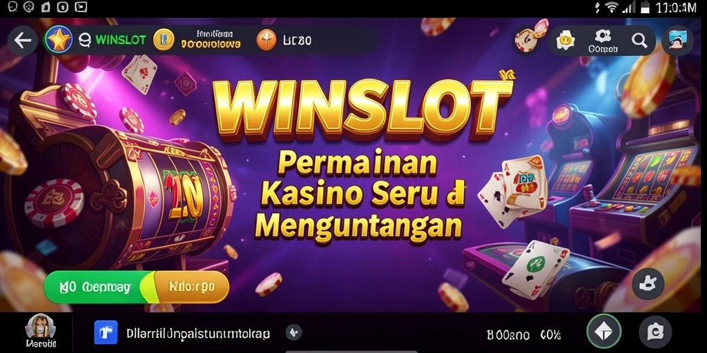 Gameplay WINSLOT yang seru dan penuh warna.